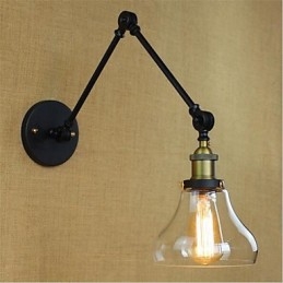 Country Retro Electroplated Feature for Mini Style Eye Protection Ambient Light Swing Arm LightsWall