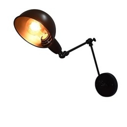 Buzz Foldable Wall Iron Wall Lamp Dumb Black Lightsaber Lamp On Wall European style American style