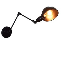 Buzz Foldable Wall Iron Wall Lamp Dumb Black Lightsaber Lamp On Wall European style American style
