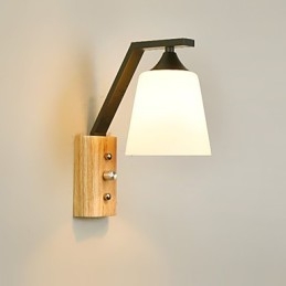 Traditional Classic Country Retro Painting Feature for Wall Sconces Wall Light