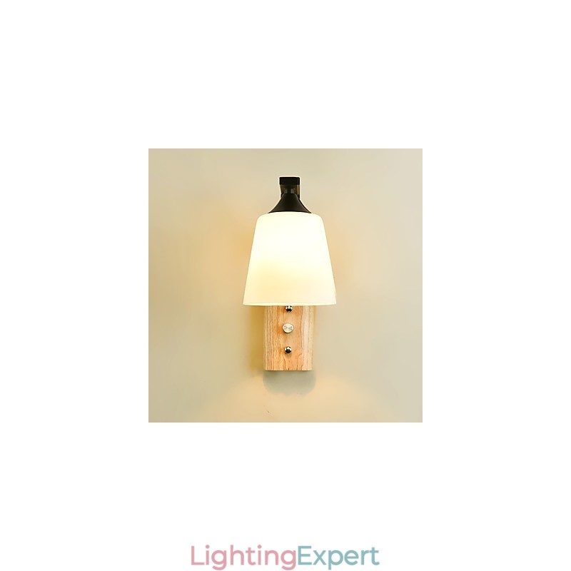Traditional Classic Country Retro Painting Feature for Wall Sconces Wall Light