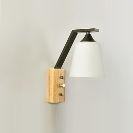Traditional Classic Country Retro Painting Feature for Wall Sconces Wall Light