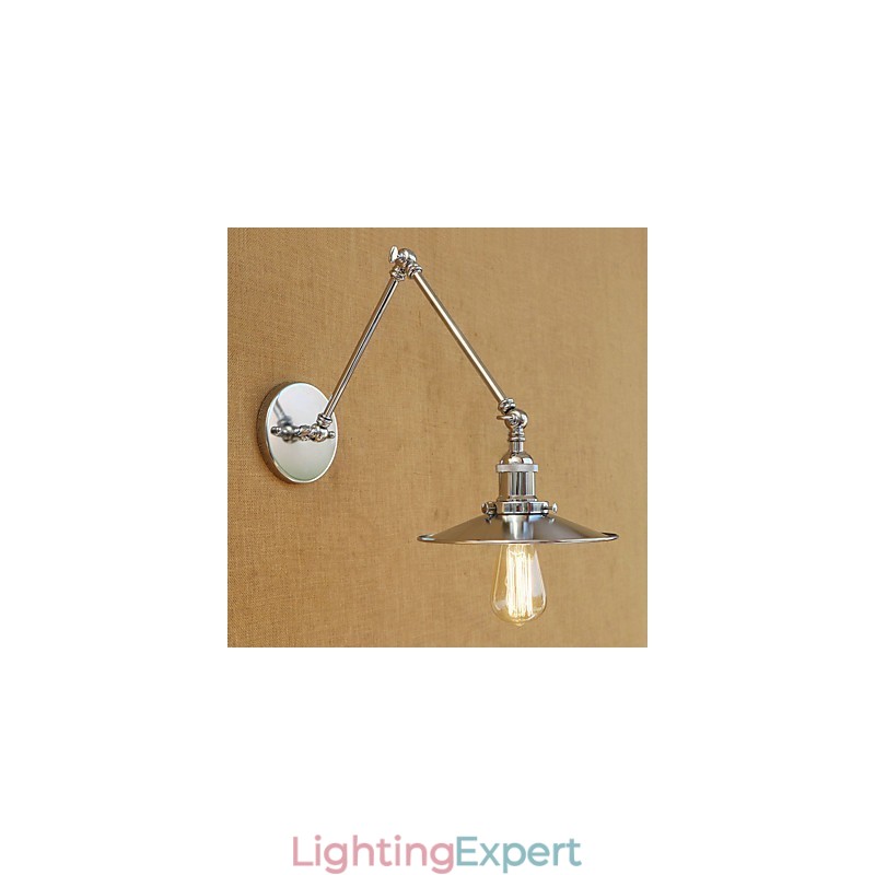 Modern Contemporary Country Retro Electroplated Feature for Swing Arm Ambient Light Swing