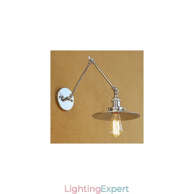 Modern Contemporary Country Retro Electroplated Feature for Swing Arm Ambient Light Swing