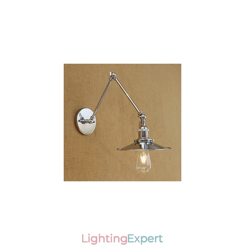 Modern Contemporary Country Retro Electroplated Feature for Swing Arm Ambient Light Swing