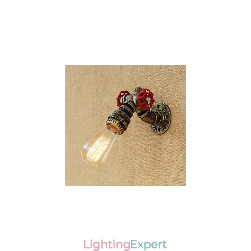 Country Retro Painting Feature for Mini Style Ambient Light Wall Sconces Wall Light