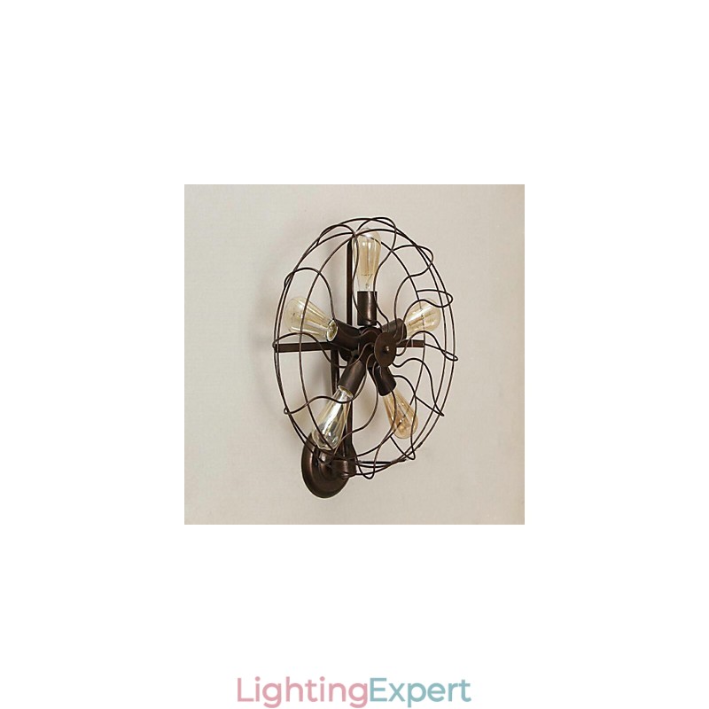 Traditional Classic Rustic Lodge Country Painting Feature for Mini Style Ambient Light Wall Sconces Wall Light