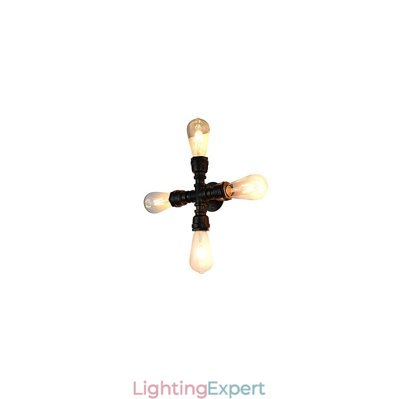 Rustic Lodge Traditional Classic Antique Brass Feature for Ambient Light Wall Lights Wall Light