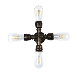 Rustic Lodge Traditional Classic Antique Brass Feature for Ambient Light Wall Lights Wall Light