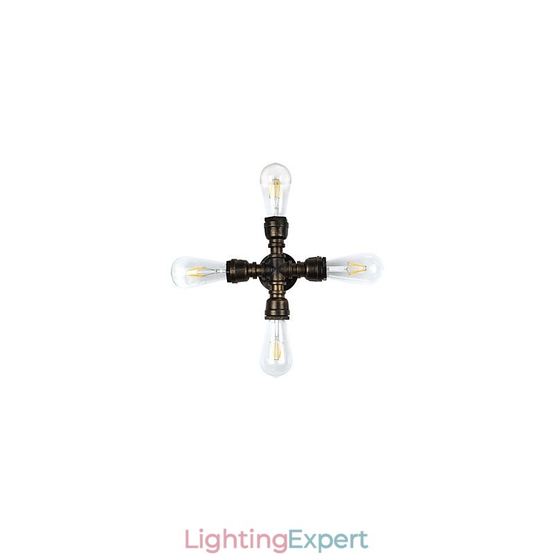 Rustic Lodge Traditional Classic Antique Brass Feature for Ambient Light Wall Lights Wall Light