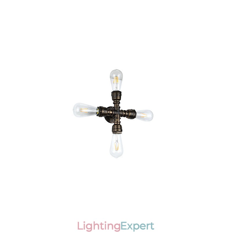 Rustic Lodge Traditional Classic Antique Brass Feature for Ambient Light Wall Lights Wall Light