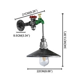 Wall Light Wall Rustic Lodge Painting Feature for Ambient Light Wall Sconces Wall Light