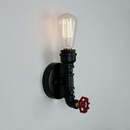 Rustic Lodge Modern Contemporary Country Retro Painting Feature for Mini Style Uplight Wall Sconces