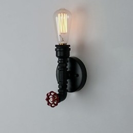 Rustic Lodge Modern Contemporary Country Retro Painting Feature for Mini Style Uplight Wall Sconces