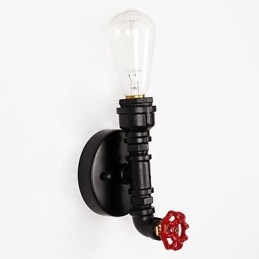 Rustic Lodge Modern Contemporary Country Retro Painting Feature for Mini Style Uplight Wall Sconces