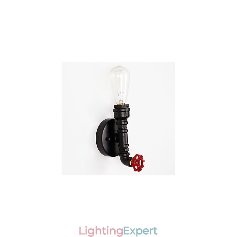 Rustic Lodge Modern Contemporary Country Retro Painting Feature for Mini Style Uplight Wall Sconces