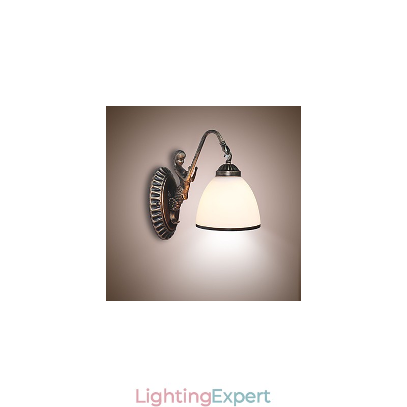 European Style Retro Living Room Bedroom Lamp Porch Wall Lamp Balcony Coffee Shop Wall Lamp