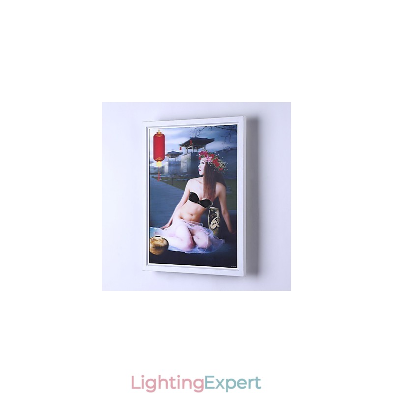 Integrated Modern Contemporary Modern Comtemporary Painting Feature for Ambient Light Wall Sconces