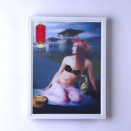 Integrated Modern Contemporary Modern Comtemporary Painting Feature for Ambient Light Wall Sconces