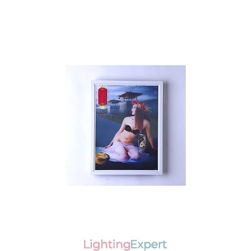 Integrated Modern Contemporary Modern Comtemporary Painting Feature for Ambient Light Wall Sconces