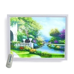 Integrated Modern Contemporary Modern Comtemporary Painting Feature for Ambient Light Wall Sconces