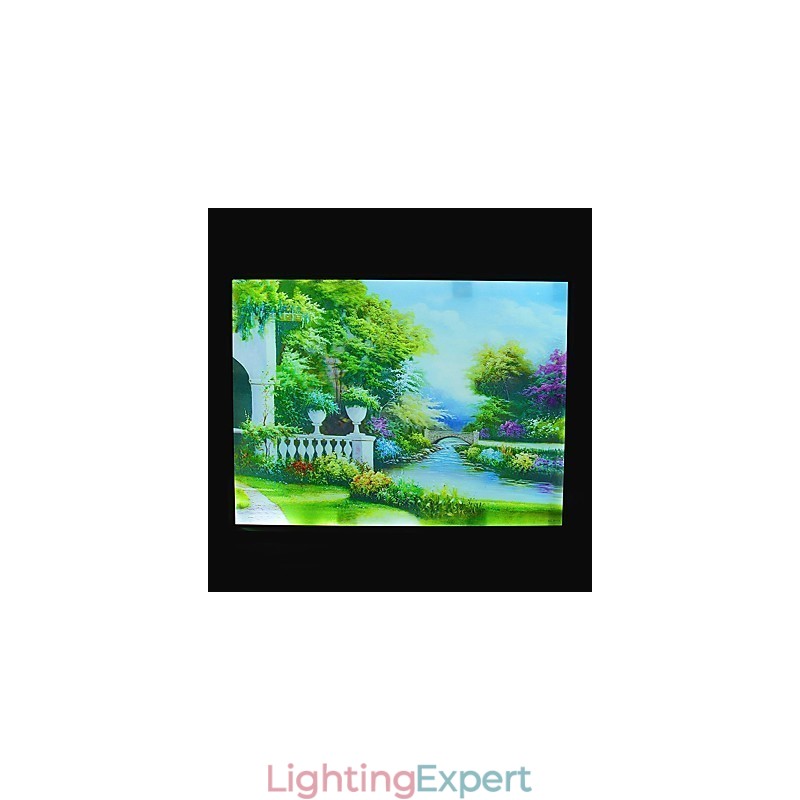 Integrated Modern Contemporary Modern Comtemporary Painting Feature for Ambient Light Wall Sconces