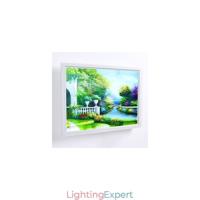 Integrated Modern Contemporary Modern Comtemporary Painting Feature for Ambient Light Wall Sconces