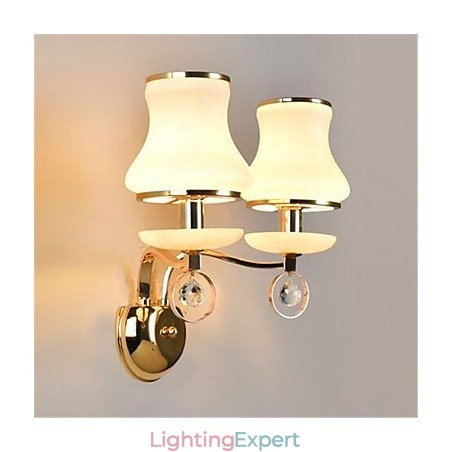 Modern Contemporary Electroplated Feature for Crystal Mini Style Eye Protection Wall Lights Modern Contemporary Electroplated Feature for Crystal Mini Style Eye Protection Wall Lights