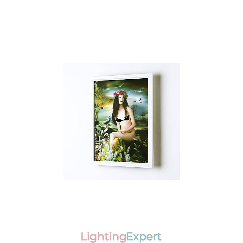 Integrated Modern Contemporary Modern Comtemporary Painting Feature for Ambient Light Wall Sconces