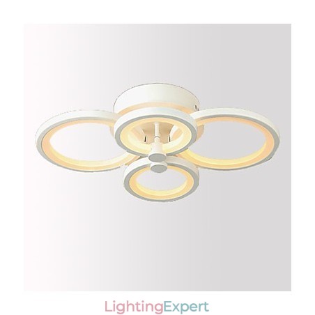 42W Flush Mount Modern Contemporary Painting Metal 42W Flush Mount Modern Contemporary Painting Metal