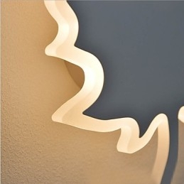 Integrated Modern Contemporary Modern Comtemporary Painting Feature for Ambient Light Wall Sconces