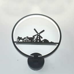 Modern Contemporary Painting Feature for Ambient Light Wall Lights Wall Light