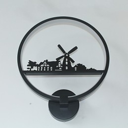 Modern Contemporary Painting Feature for Ambient Light Wall Lights Wall Light