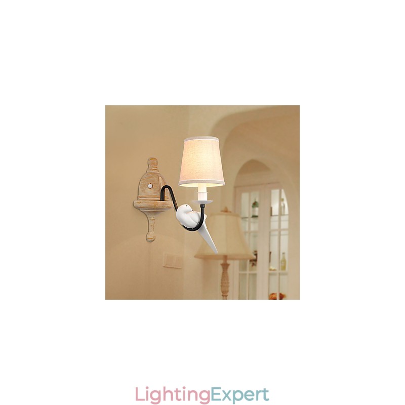 Rustic Lodge Simple Vintage Painting Feature Ambient Light Wall Sconces Wall Light