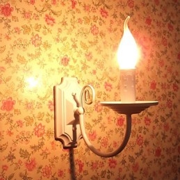 Simple Modern Wall Lamp Candle Single Head Lamp Corridor Bedside Lamp