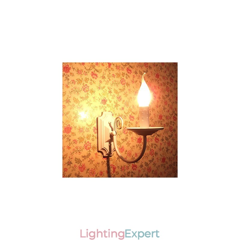 Simple Modern Wall Lamp Candle Single Head Lamp Corridor Bedside Lamp