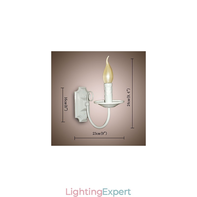 Simple Modern Wall Lamp Candle Single Head Lamp Corridor Bedside Lamp