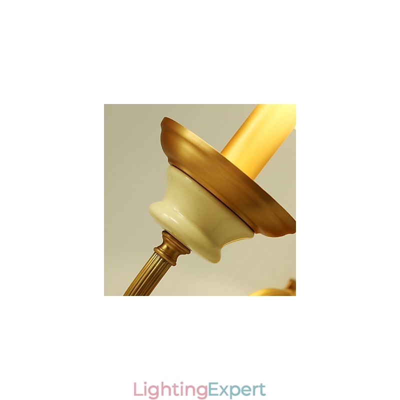 Simple Country Traditional Classic Brass Feature for Mini Style Uplight Wall Sconces Wall Light