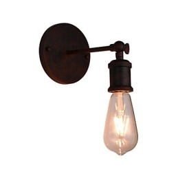American Bar Cafe Restaurant Bedside Minimalist Aisle Ferruginous Iron Wall Sconce