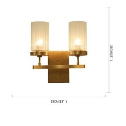 Traditional Classic Country Brass Feature for Mini Style Uplight Wall Sconces Wall Light