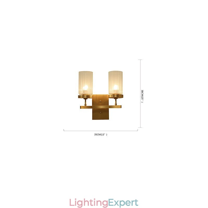 Traditional Classic Country Brass Feature for Mini Style Uplight Wall Sconces Wall Light