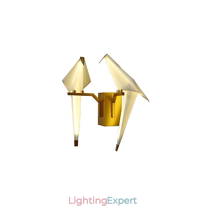 Integrated Simple Traditional Classic Country Gold Feature for Mini Style Ambient Light