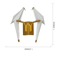 Integrated Simple Traditional Classic Country Gold Feature for Mini Style Ambient Light