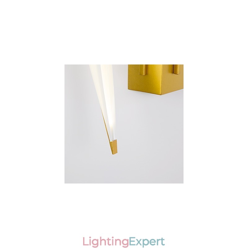 Integrated Simple Traditional Classic Country Gold Feature for Mini Style Ambient Light