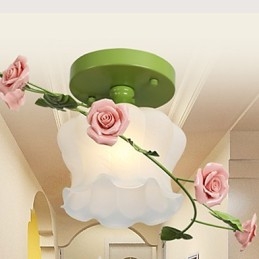 Valentine'S Day The Rose Garden Flowers And Plants Absorb Dome Light