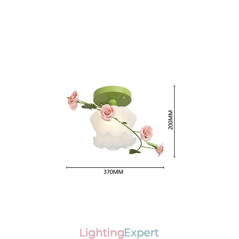 Valentine'S Day The Rose Garden Flowers And Plants Absorb Dome Light