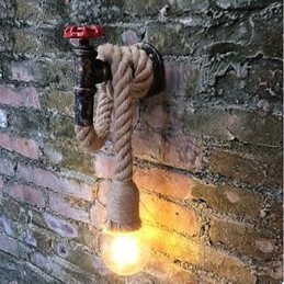 Rustic Lodge Painting Feature for Ambient Light Wall Sconces Wall Light