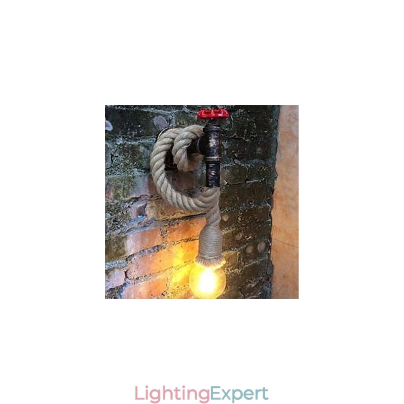 Rustic Lodge Painting Feature for Ambient Light Wall Sconces Wall Light