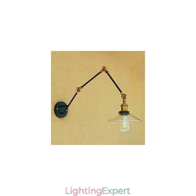 Rustic Lodge Country Chrome Feature for Swing Arm Ambient Light Swing Arm Lights