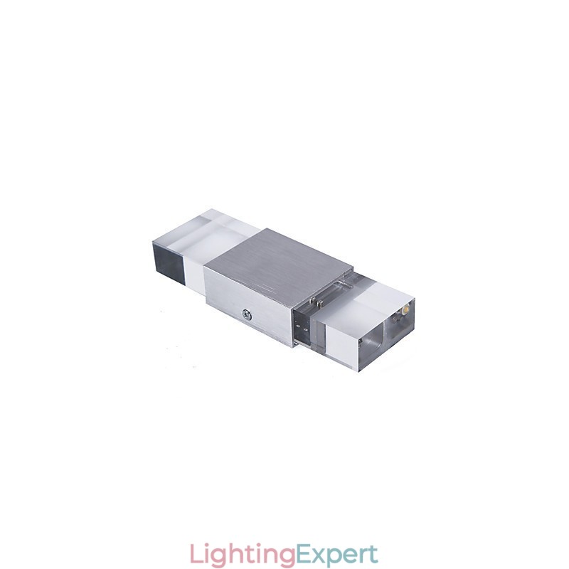 6 Fluorescent Tube Socket Modern Contemporary Shiny Feature for Ambient Light Wall Sconces Wall Light